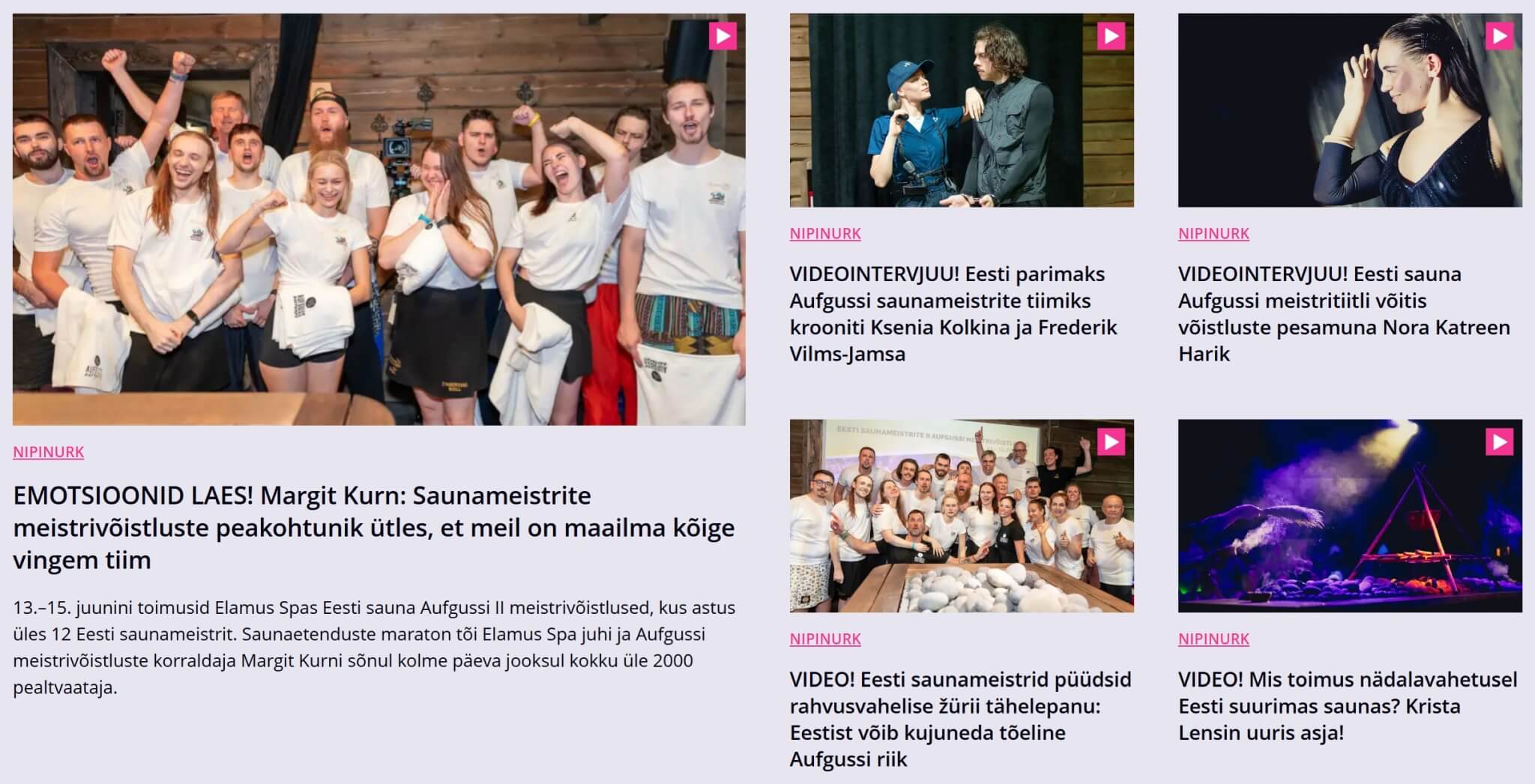 Saunanädal Buduaaris